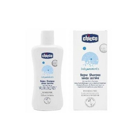 Chicco Cosmetici Baby Moments Bagnoshampoo 200 Ml