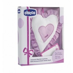 Chicco Annuncio Nascita Fiocco Rosa