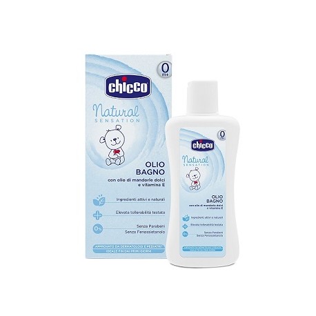 Chicco Olio Bagno Natural Sensation 200 Ml