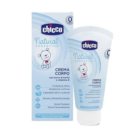 Chicco Crema Corpo Natural Sensation 150 Ml