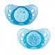 Chicco Succhietto Physio Air Blu Silicone 0m+ 2 Pezzi Caucciu'