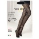 Solidea By Calzificio Pinelli Chantal 70 Lace Nero 4-l