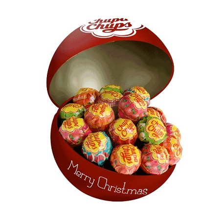 Perfetti Van Melle Italia Chupa Chups Christmas Ball 8 Pezzi