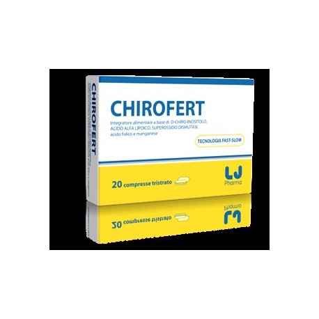 Lj Pharma Chirofert 20 Compresse 22 G