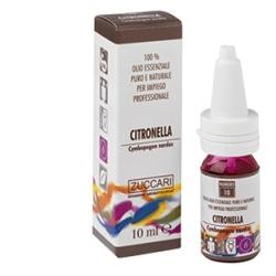 Zuccari Citronella Olio Essenziale Naturale 10 Ml