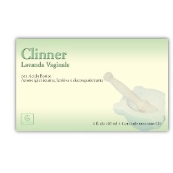 Abbate Gualtiero Clinner Lavanda Vaginale 4 Flaconi 140 Ml + 4 Cannule Vaginali Monouso In Blister