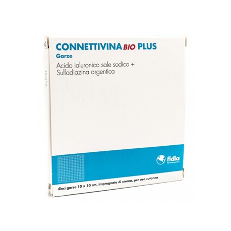 Fidia Farmaceutici Connettivinabio Plus Garza 10 X 10 Cm 10 Pezzi