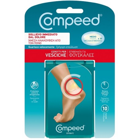 Hra Pharma Italia Compeed Cerotto Vesciche Medio 10 Pezzi