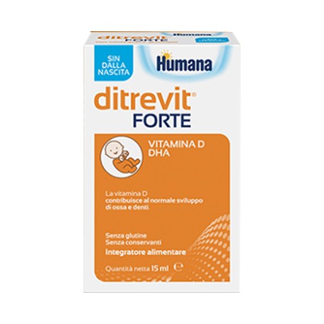 Humana Italia Ditrevit Forte 15 Ml Nuova Formulazione