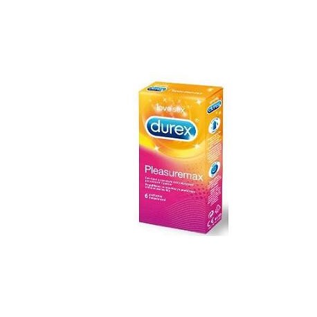 Reckitt Benckiser H. Profilattico Durex Pleasuremax Easyon 6 Pezzi