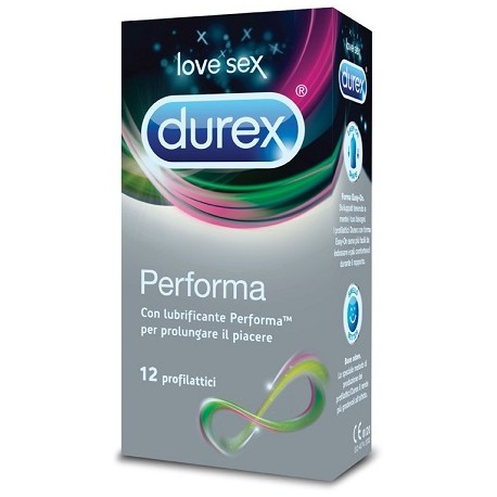 Reckitt Benckiser H. Profilattico Durex Performa 12 Pezzi