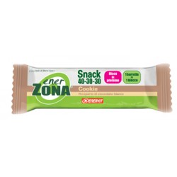 Enervit Enerzona Snack Cookie 1 Barretta Ricoperta Di Cioccolato Bianco 23 G