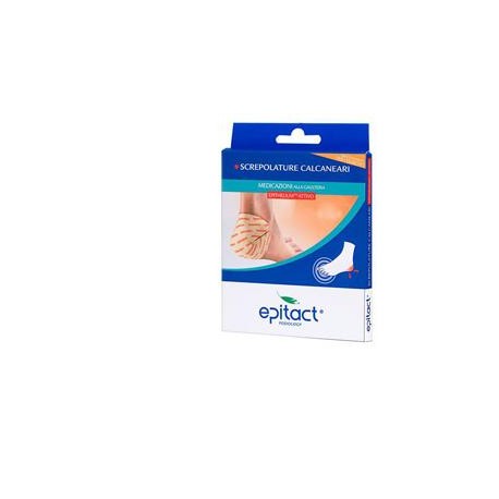 Qualifarma Protezione Per Screpolature Calcaneari E Protezioni In Silicone Epitact Con Epithelium Activ 2 Pezzi