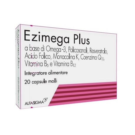 Alfasigma Ezimega Plus 20 Capsule Molli