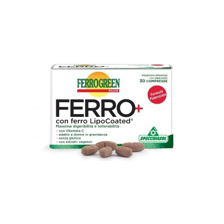 Specchiasol Ferrogreen Plus Ferro+ 30 Compresse