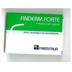 Farmitalia Finderm Forte Capsule Molli Vaginali Confezione Da 6 Pezzi