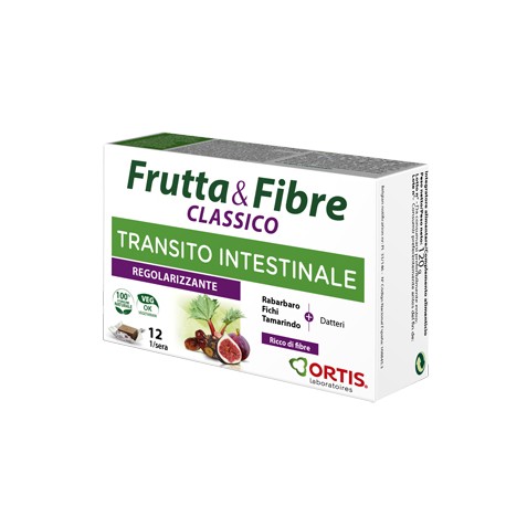 Ortis Laboratoires Pgmbh Frutta E Fibre 12 Cubetti 120 G