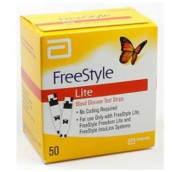 Abbott Diabetes Care Italia Strisce Misurazione Glicemia Freestyle Lite 50 Pezzi