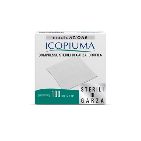 Desa Pharma Garza Compressa Idrofila Icopiuma 10x10cm 100 Pezzi