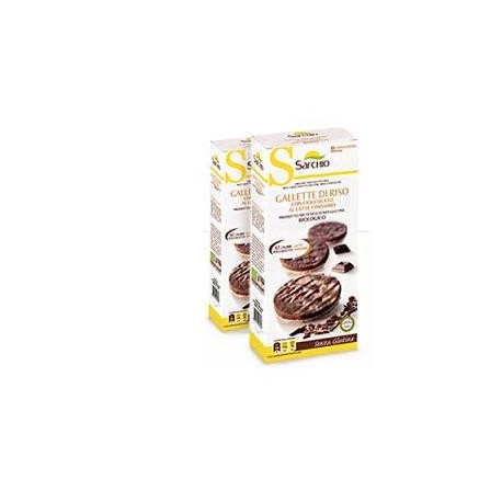 Sarchio Gallette Riso Cioccolato Latte 34 G