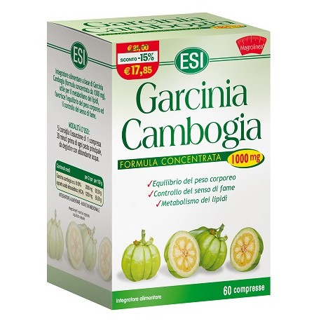 Esi Garcinia Cambogia 1000mg 60 Compresse Offerta Speciale