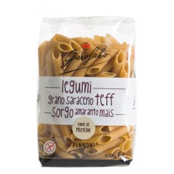 Pastificio Lucio Garofalo Garofalo Pennoni Pasta Senza Glutine Legumi E Cereali 400 G