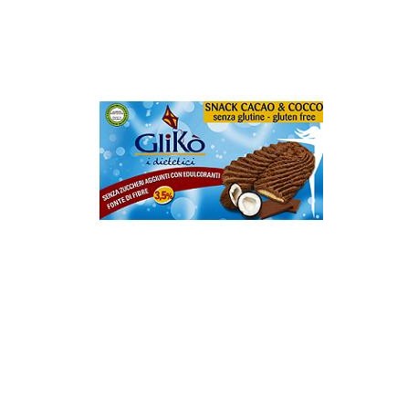 Nove Alpi Gliko Snack Cacao/cocco 30 G