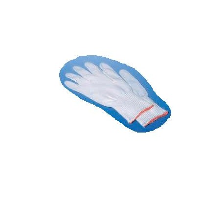 Farmac-zabban Guanto Non Chirurgico In Cotone Bianco Misura 8,5 In Busta