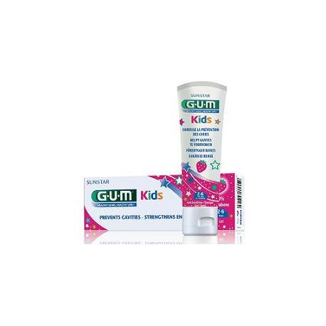 Sunstar Italiana Gum Kids Dentifricio 2/6 Fluoro 500 Ppm