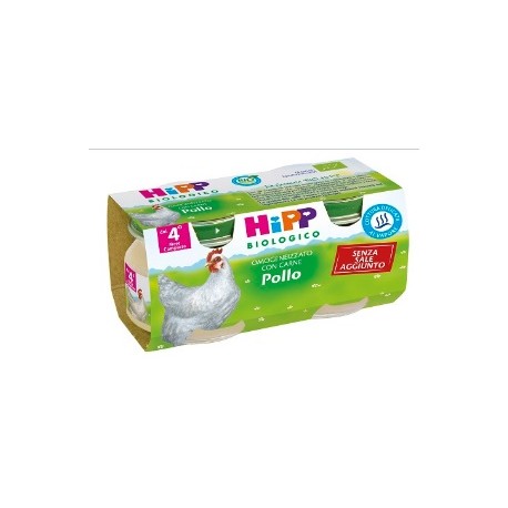 Hipp Italia Hipp Biologico Omogeneizzato Pollo 80 G 2 Pezzi