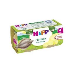 Hipp Italia Hipp Omogeneizzato Platessa Con Patate 2x80 G