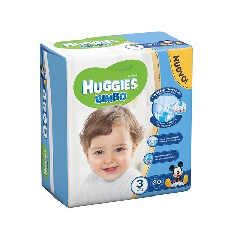 Kimberly Clark Italia Pannolino Huggies Base Boy 3 20 Pezzi