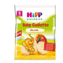 Hipp Italia Hipp Bio Hipp Bio Baby Gallette Di Riso Alla Mela 30 G