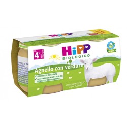 Hipp Italia Hipp Bio Hipp Bio Omogeneizzato A Gnello Con Verdure 2x80 G