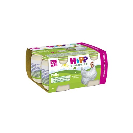 Hipp Italia Hipp Bio Hipp Bio Omogeneizzato Pollo 4x80 G