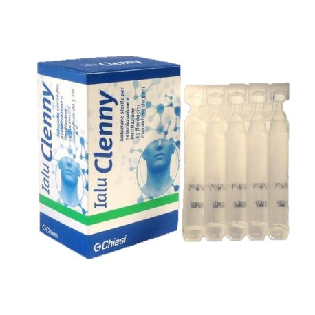 Chiesi Farmaceutici Ialu Clenny 15 Flaconcini 5 Ml Soluzione Sterile Per Nebulizzazione E Instillazione Con Acido Ialuronico